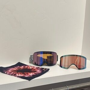 Anon Black and Pink Ski and Snowboard  Goggles